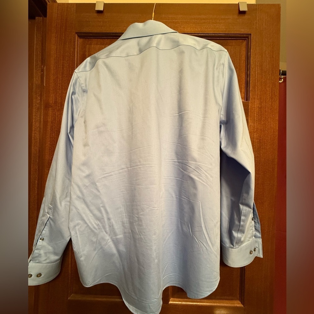 Calvin Klein Infinite Wrinkle Free, Slim Fit, Stretch, Flex Dress Shirt - Picture 2 of 3